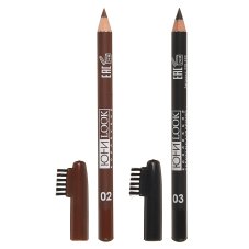 Карандаш для бровей КБ-19, 1,3г, 2 тона ЮниLook